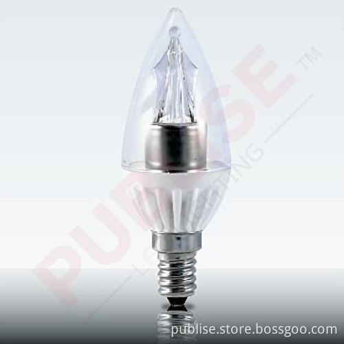 Unique Dimmable led c37 candle light without driver inside